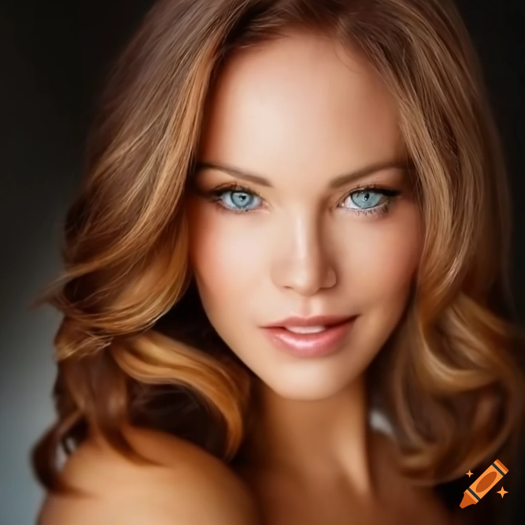 Closeup glamour portrait of a fox on Craiyon