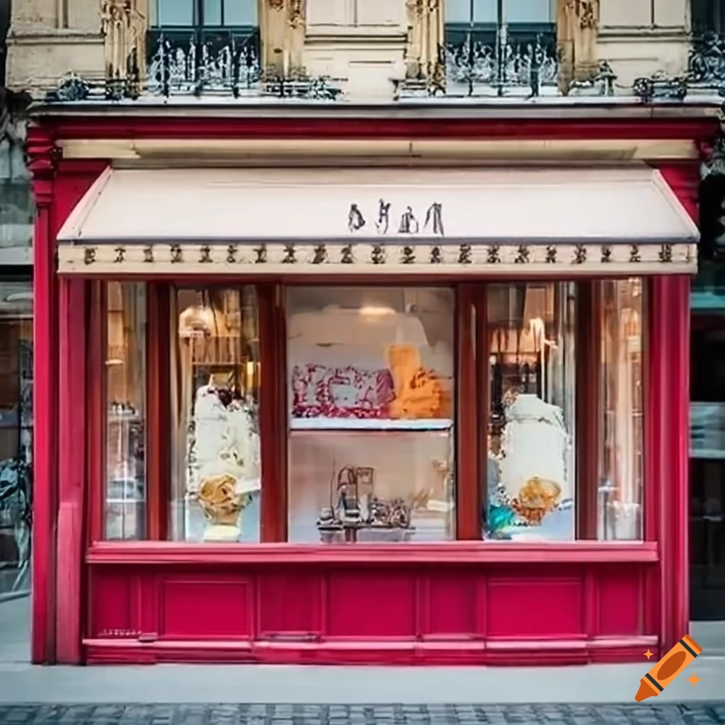 Paris shops emply street playmobil style on Craiyon