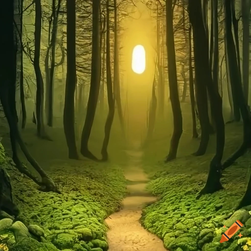 Photo Of A Beautiful Trail In A Magical Forest photo-of-a-beautiful-trail-in-a-magical-forest