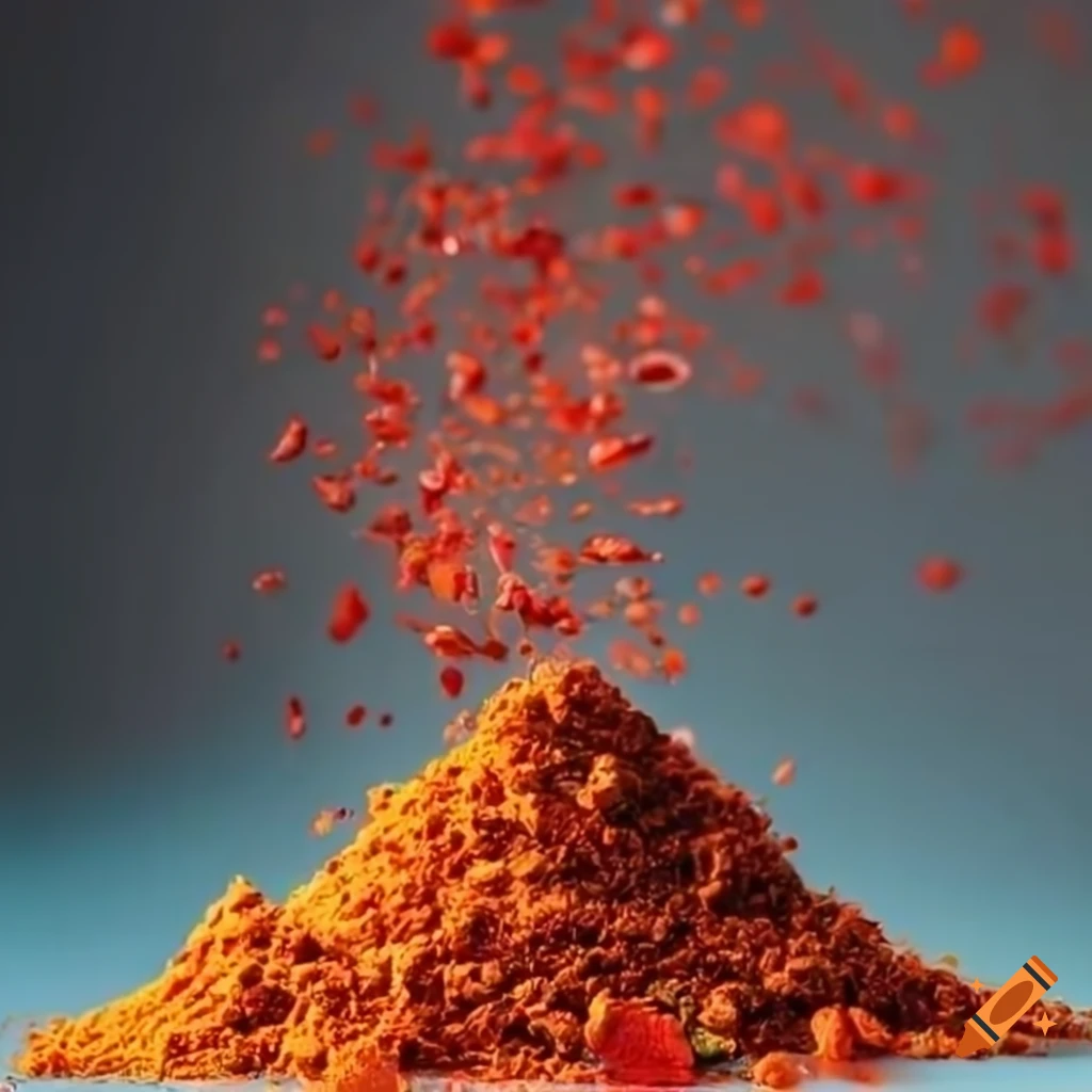 Chilli powder on Craiyon
