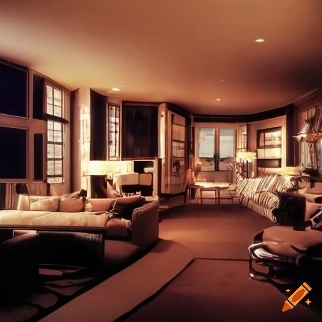 Luxury penthouse in los angeles in the 80s on Craiyon