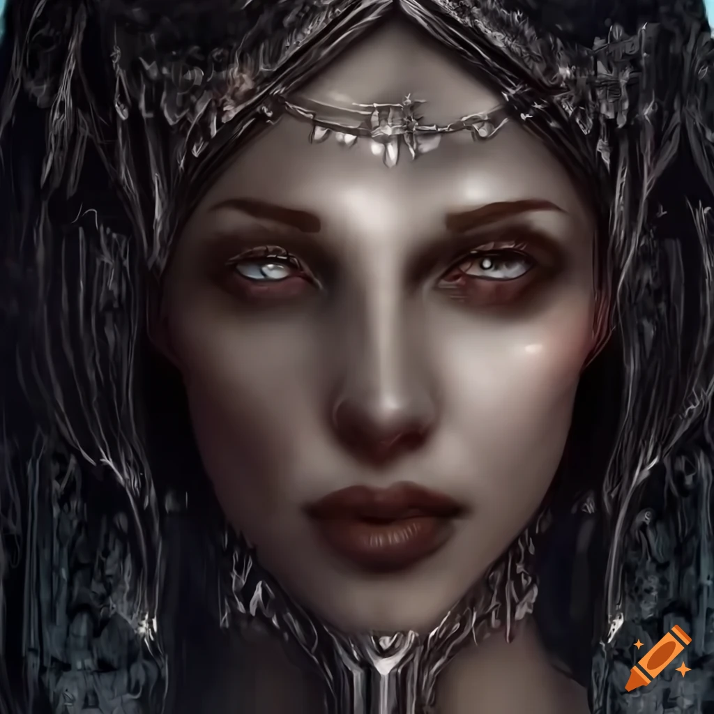 illustration-of-a-woman-wrapped-in-steel-on-craiyon