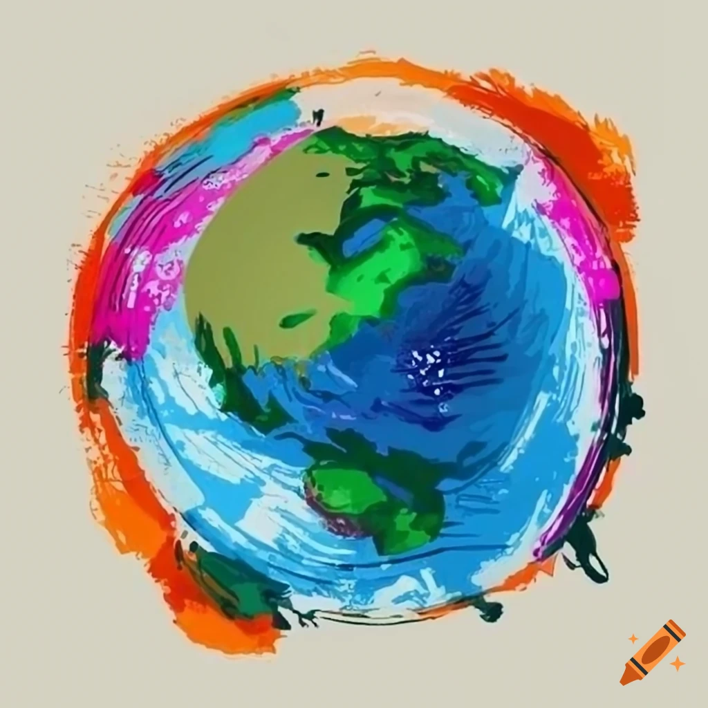 drawing depicting the subsystems of the Earth