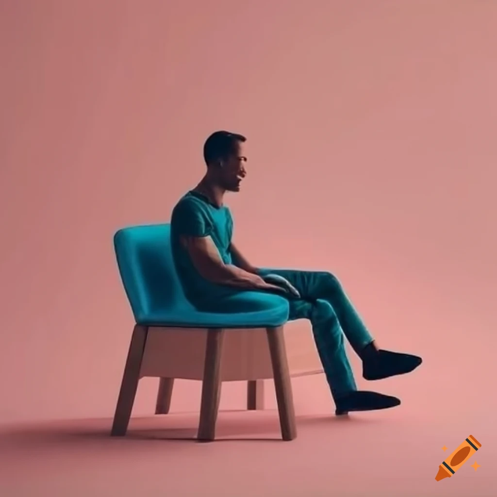 man-sitting-on-a-chair-in-a-bedroom-on-craiyon