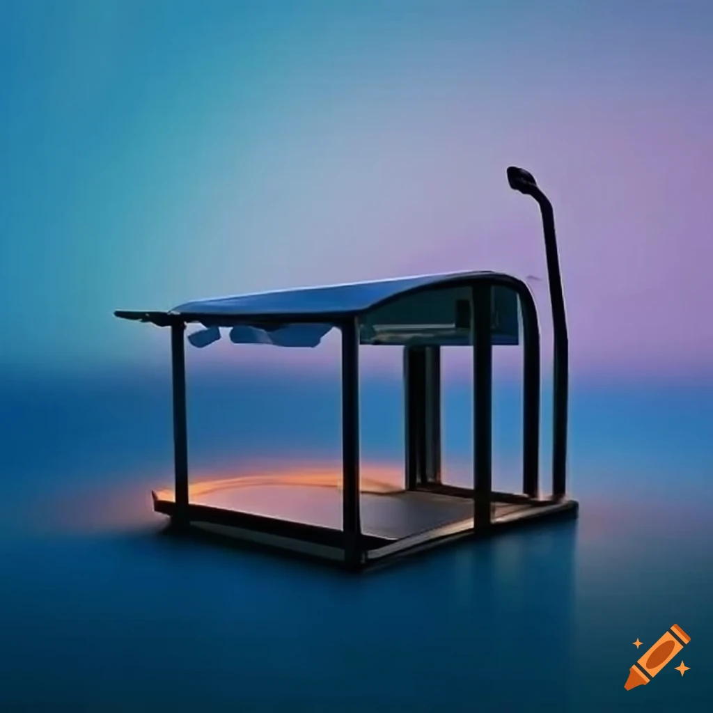 Design of a modern and ecofriendly bus station on Craiyon