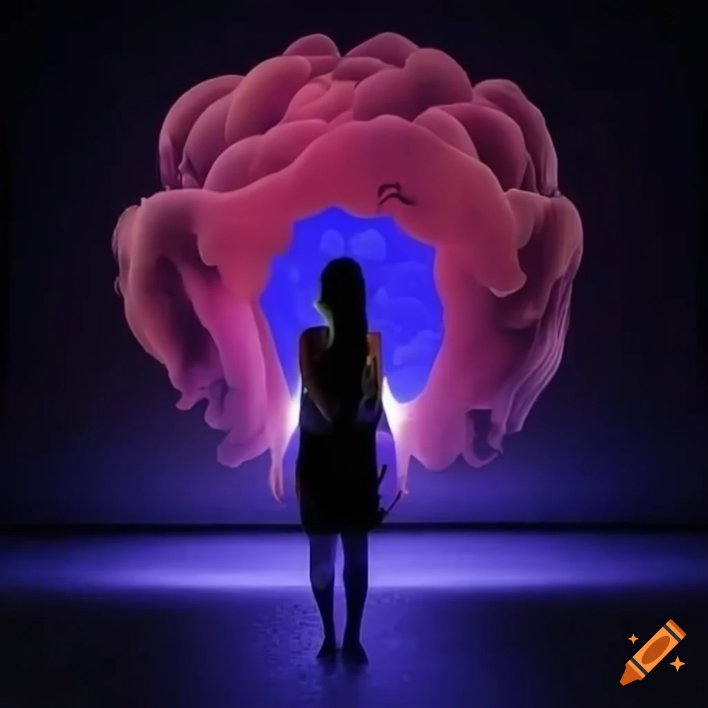 interactive digital art installation for healing experience