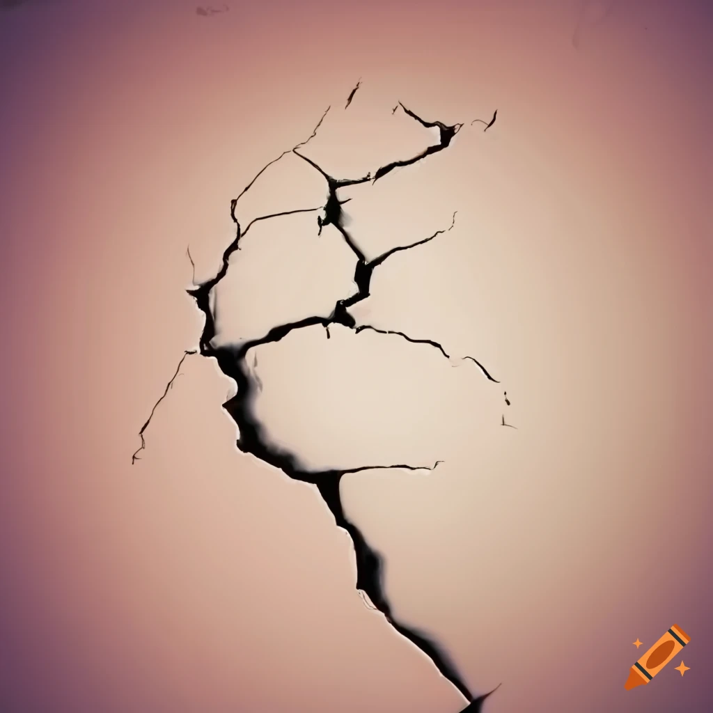 crack on a building