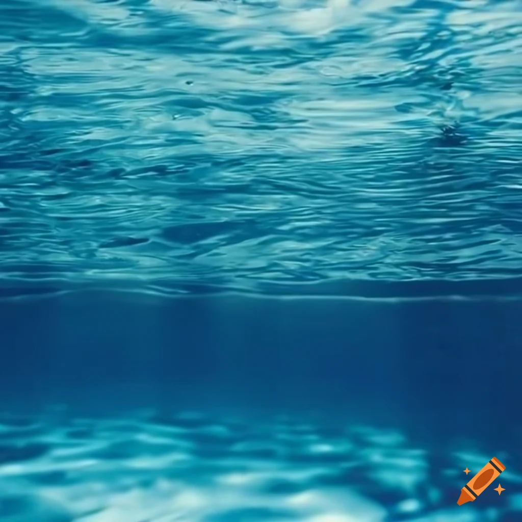 deep blue pool water
