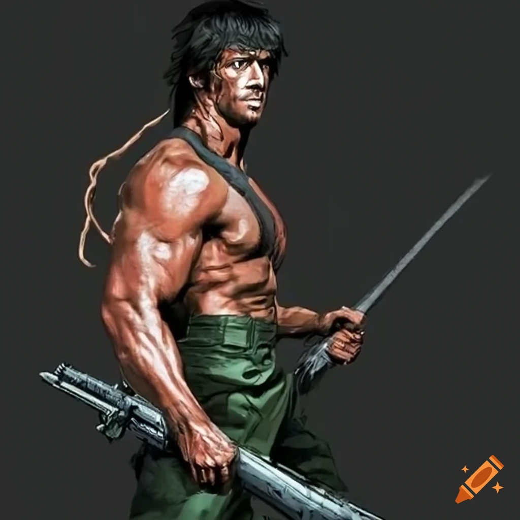 Action movie poster for 1980s film