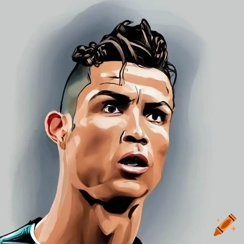 Cristiano Ronaldo Drawing by Mazie Ladouceur - Pixels
