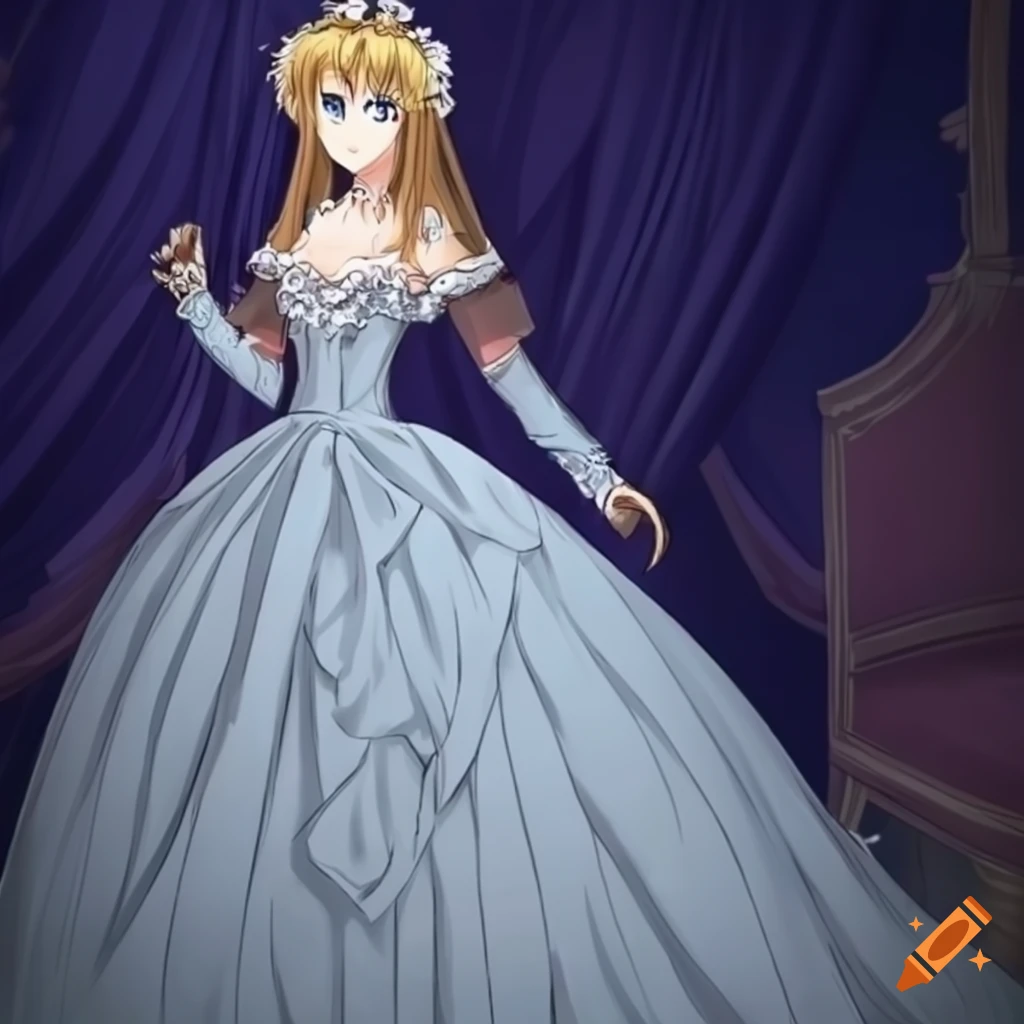 Follow me 👑 | Anime wedding, Anime dress, Anime princess