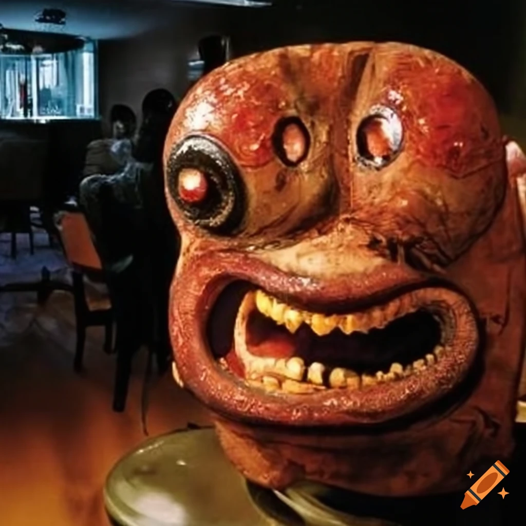 illustration of a Glaswegian monster