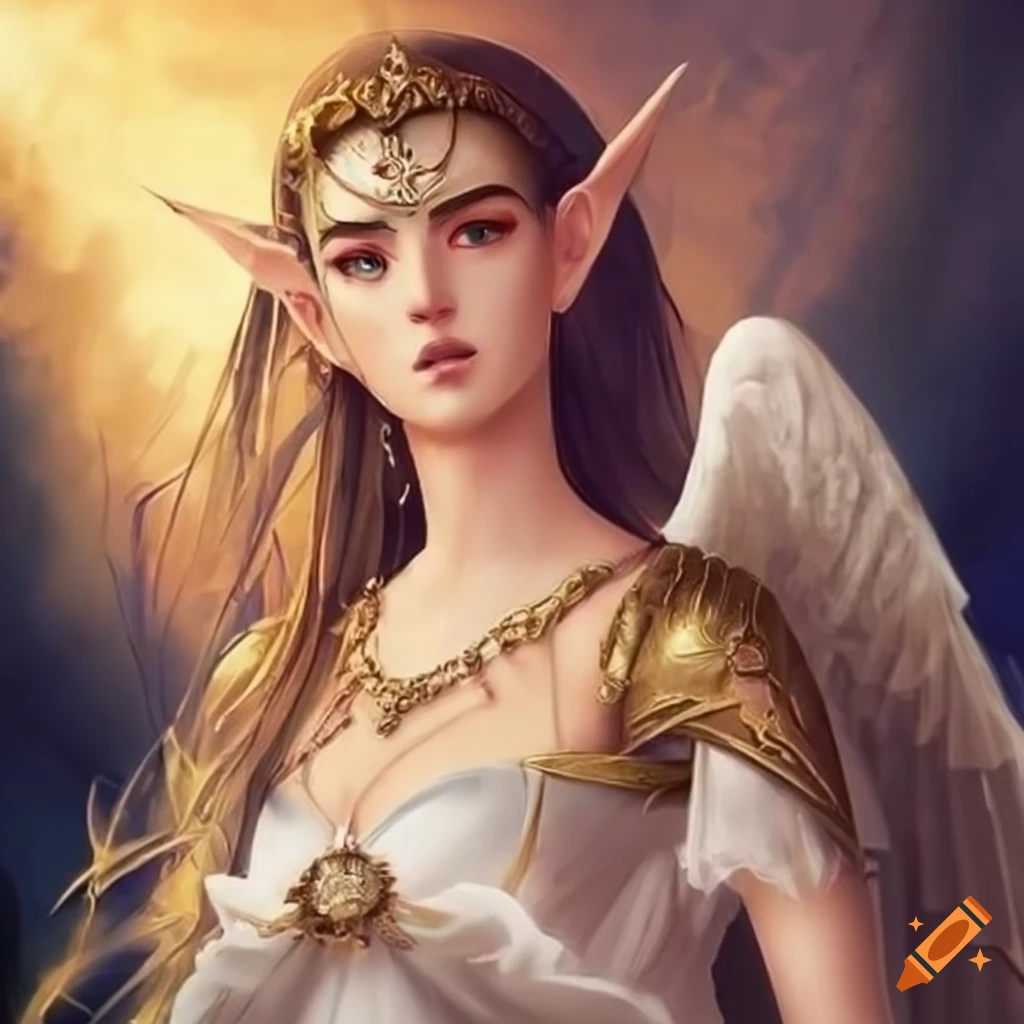 image of a benevolent angelic deity