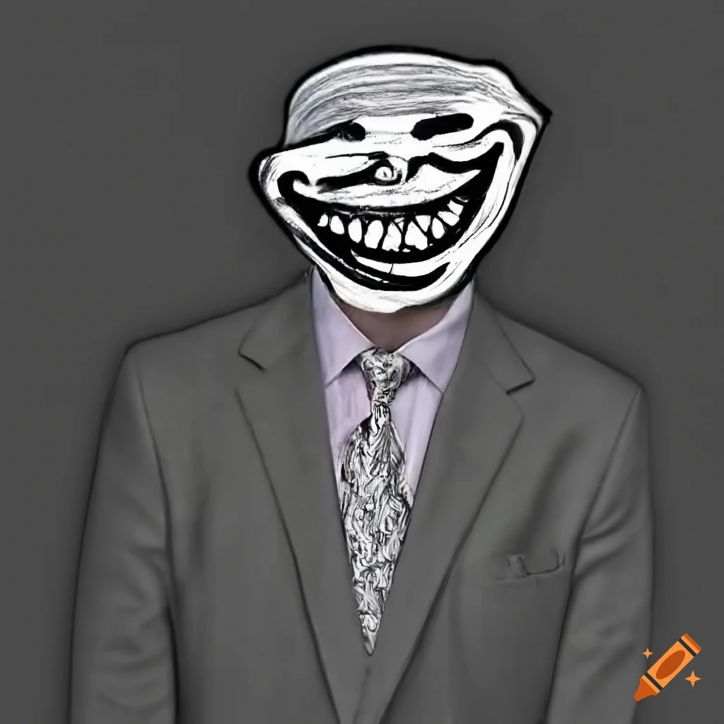 Troll Face Meme Mask  Drawing meme, Troll face, Memes