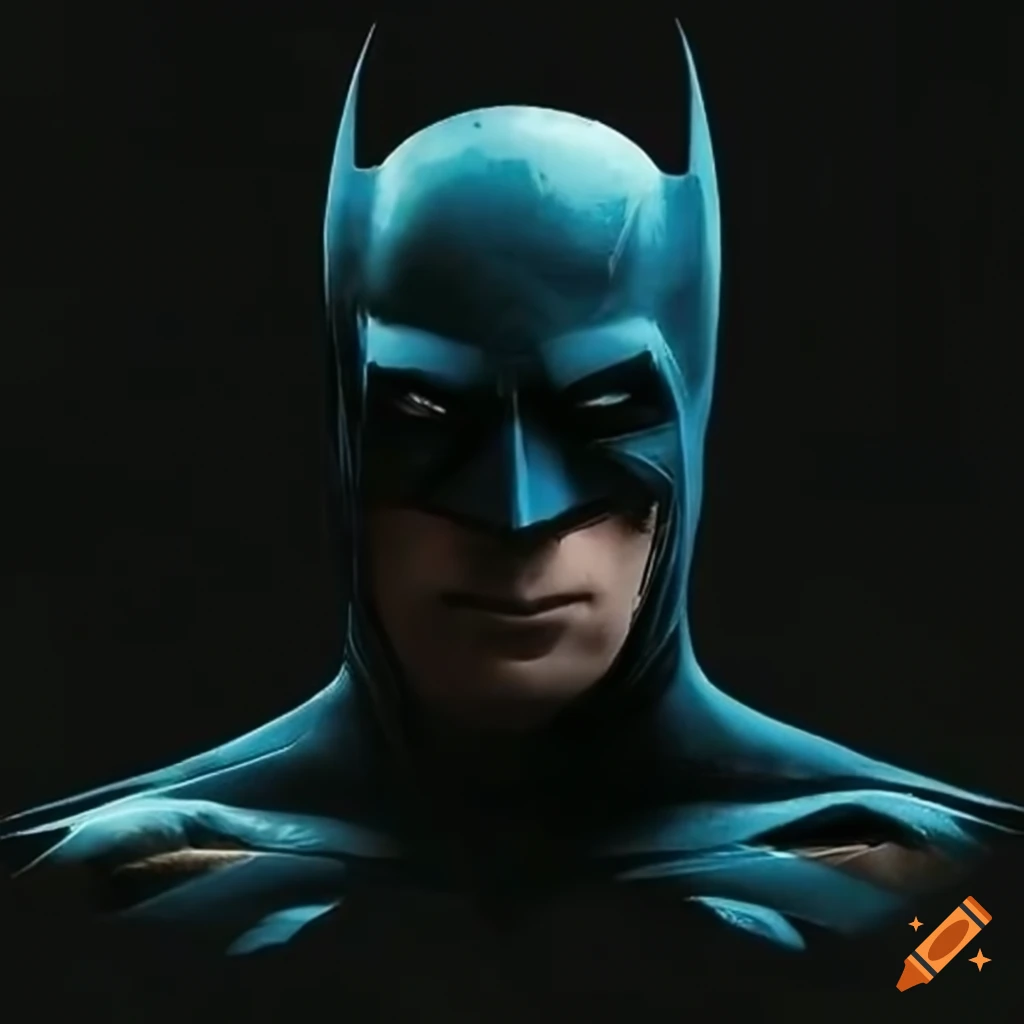 digital art of Electro and Batman fusion