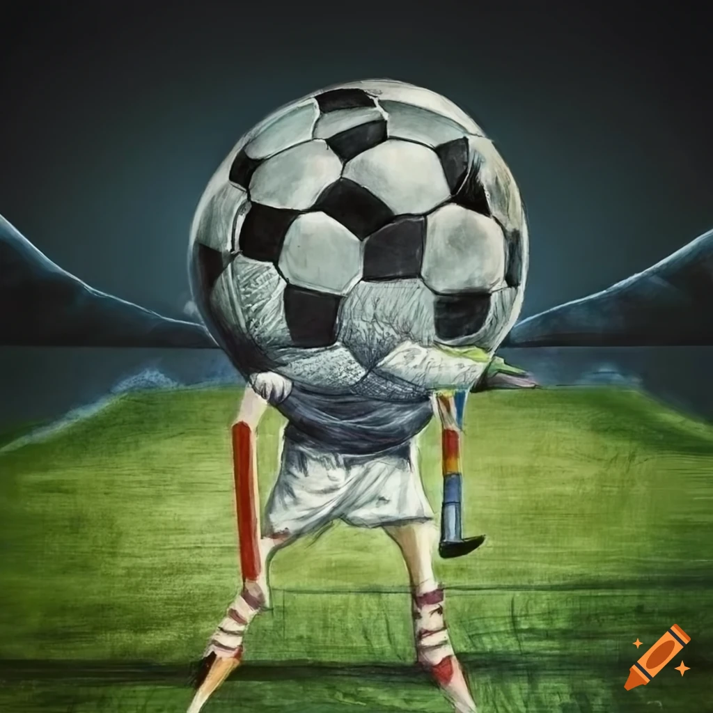 Football Player Drawing - How To Draw A Football Player Step By Step