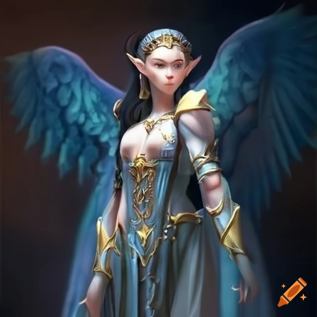 image of a benevolent angelic deity