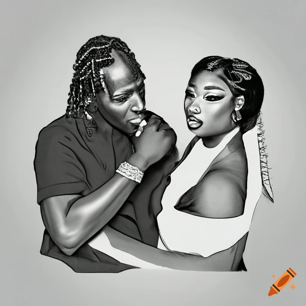 collaboration cover of Pusha T and Megan Thee Stallion