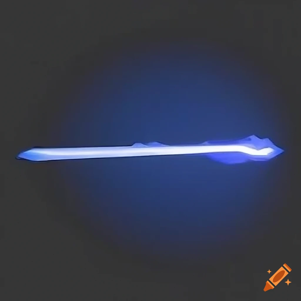 image of a glowing double-edged sword