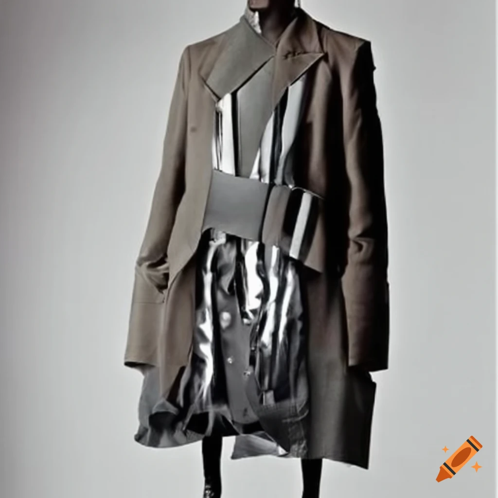 Martin Margiela's innovative menswear fashion with duct tape