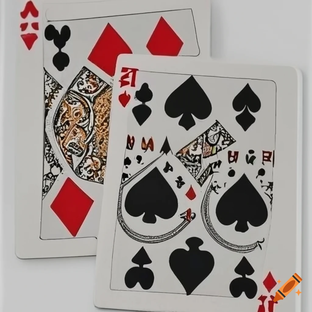 Arabic style playing card on Craiyon