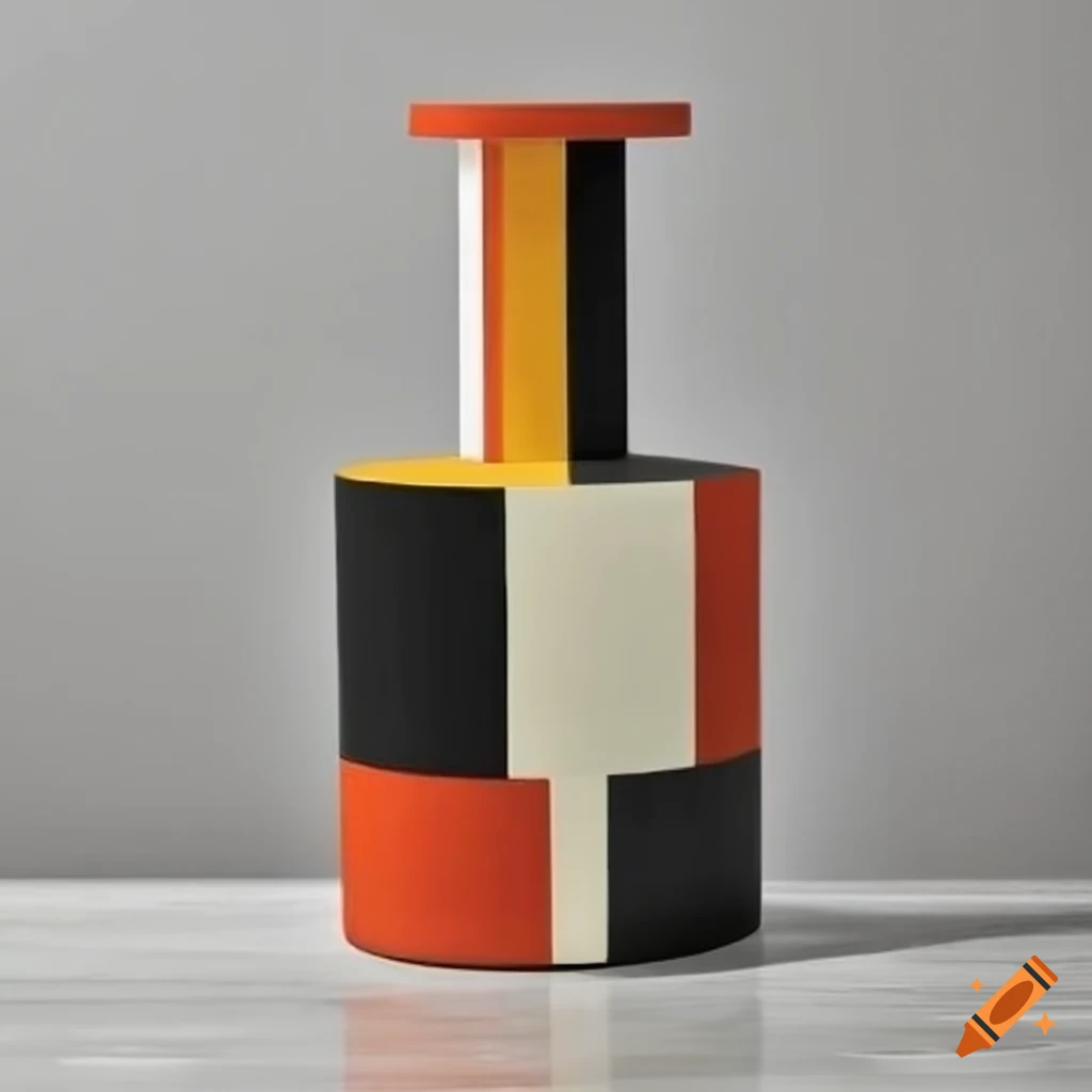 suprematism vase artwork