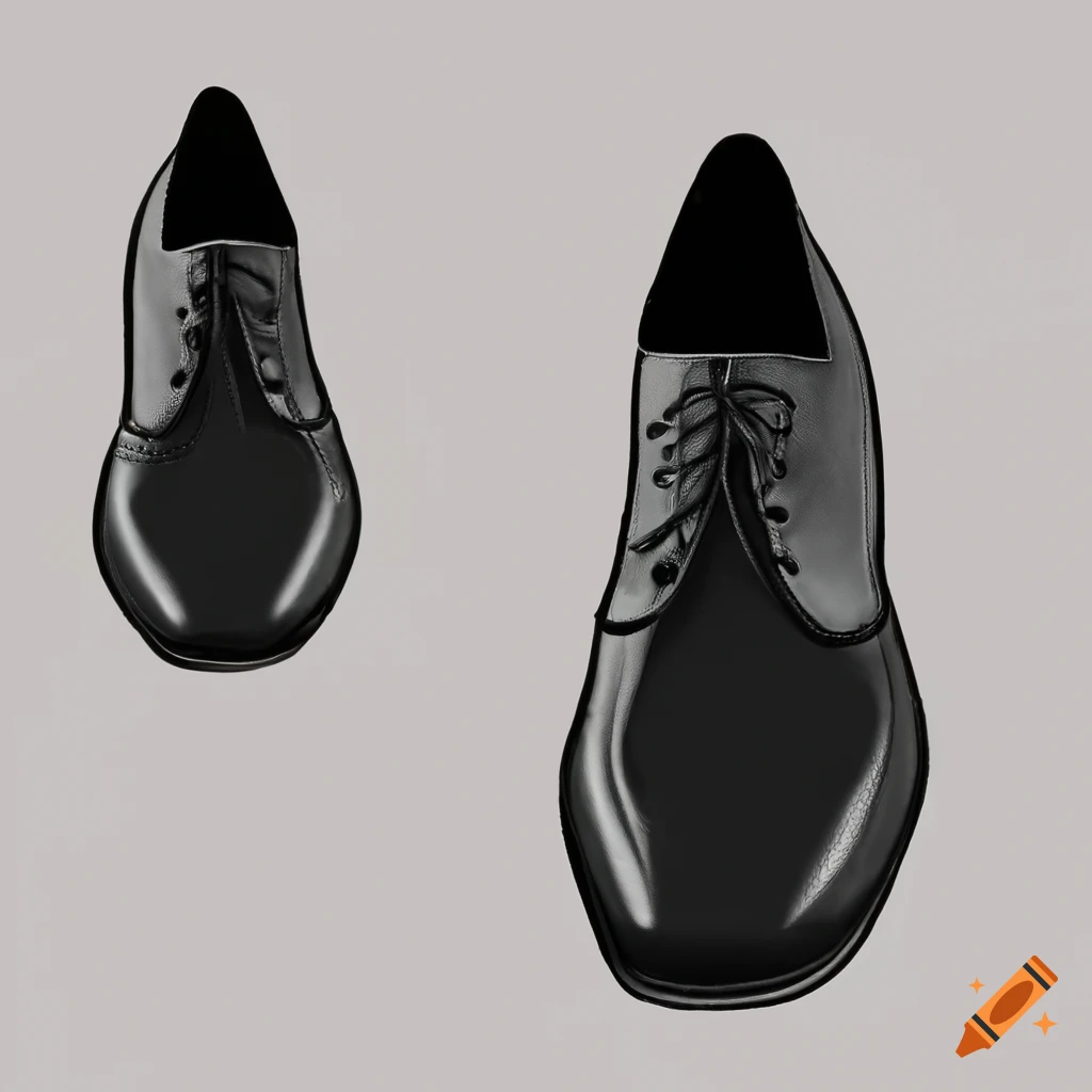 Black dress shoes