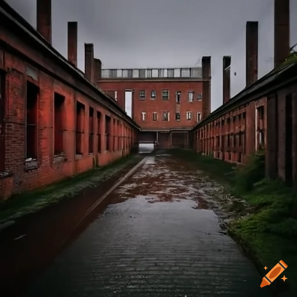 Colorful industrial estate in ireland on Craiyon