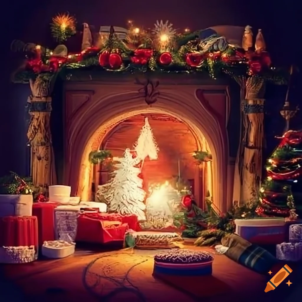 Festive Christmas Background On Craiyon 7532