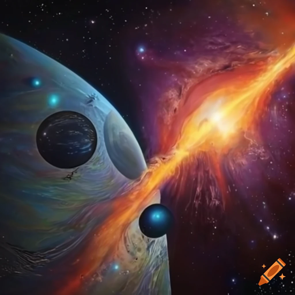 Epic Artwork Of Space Exploration And Advanced Technology On Craiyon