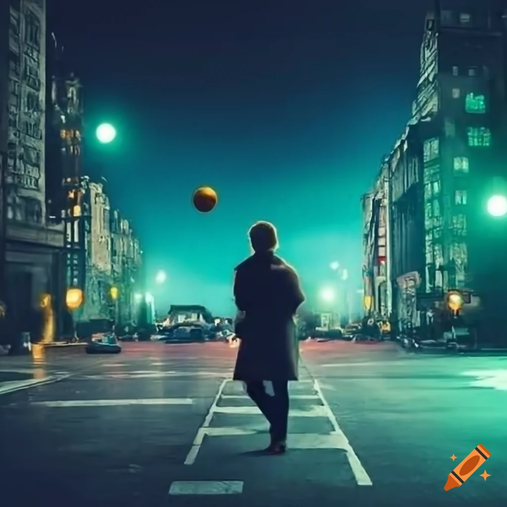 juggling man performing in front of cars