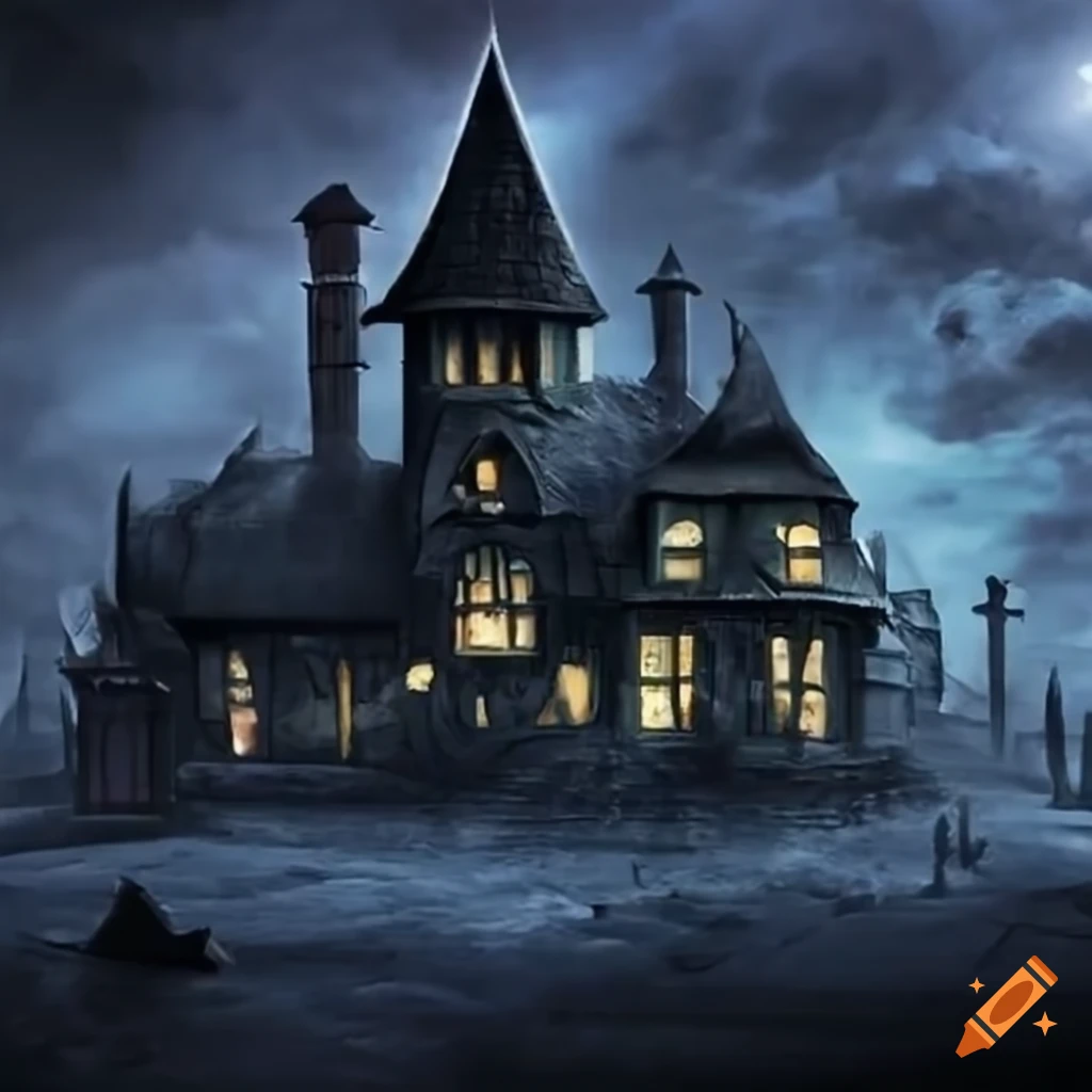 haunted house with Star Wars theme