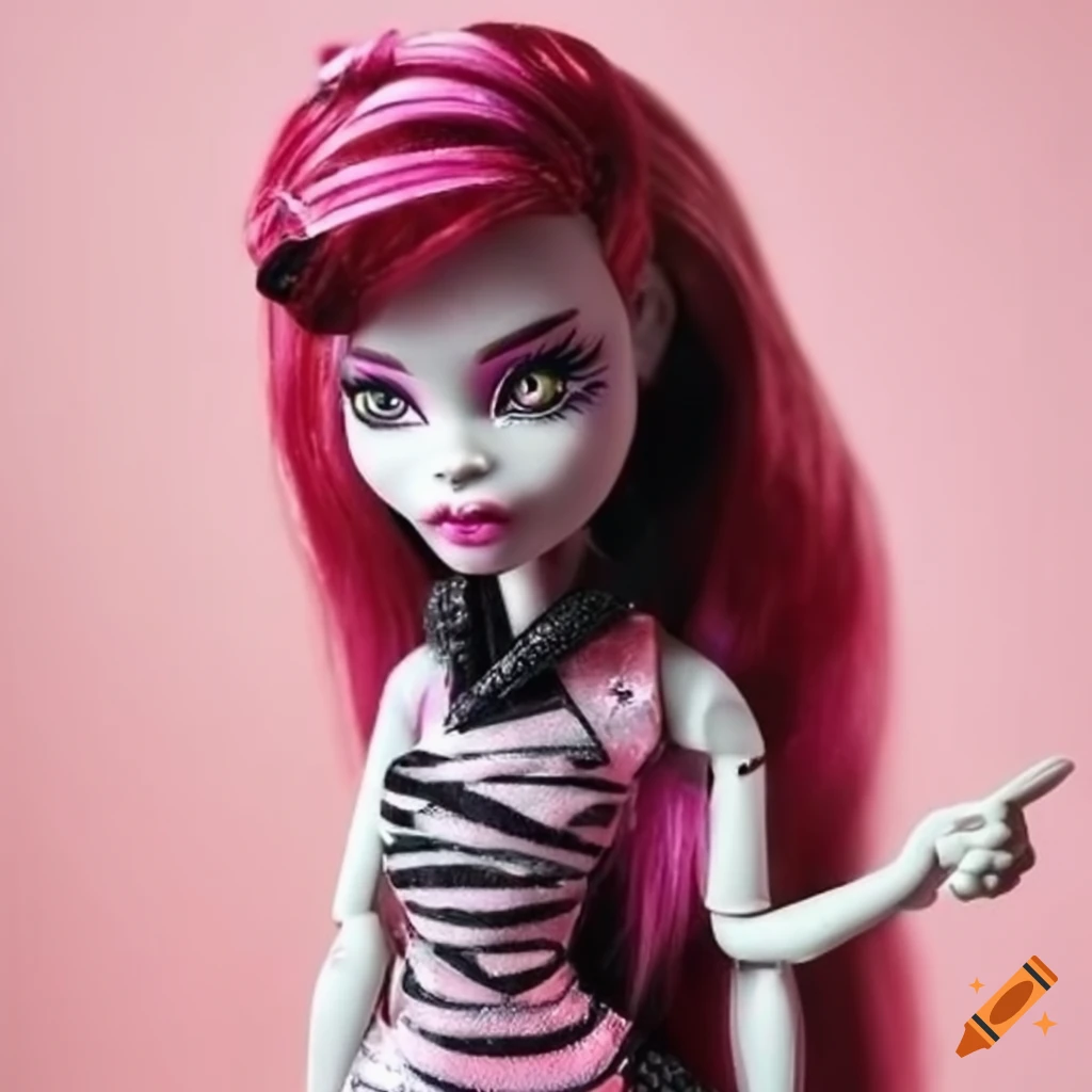 G1 monster high doll in emo style