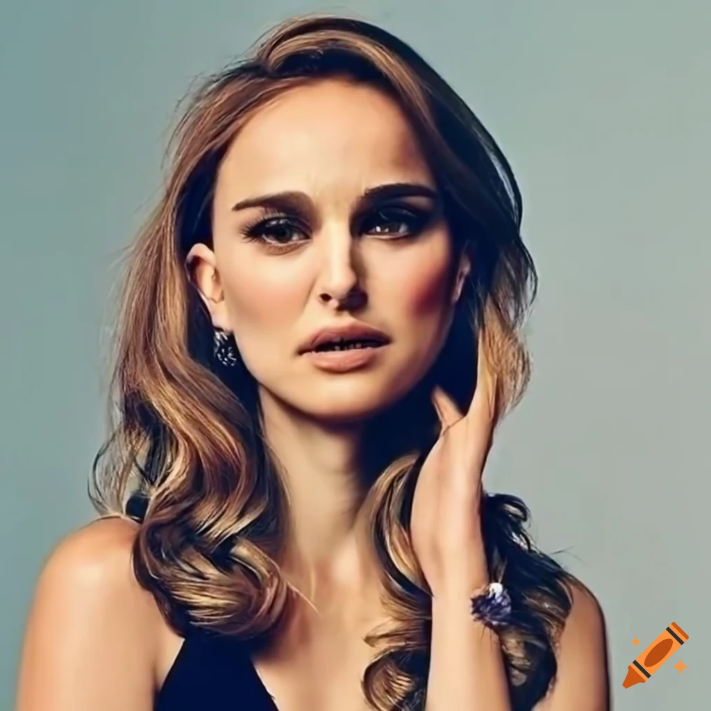 Natalie Portman With Extremely Long And Voluminous Hair