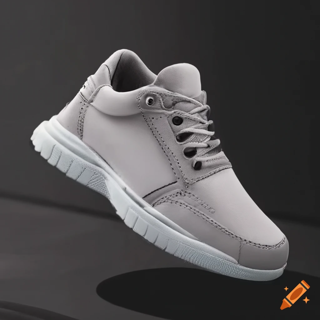 Stylish heely shoes with a bold buckle design on Craiyon