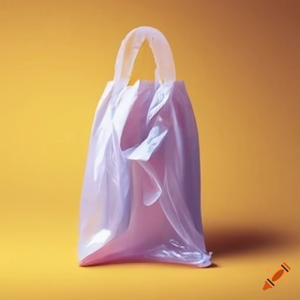 plastic bag on the ground