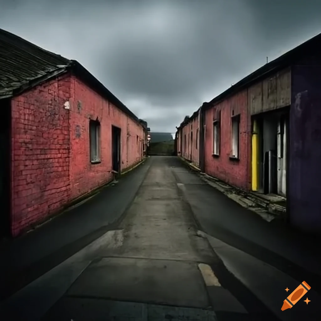 Colorful industrial estate in ireland on Craiyon
