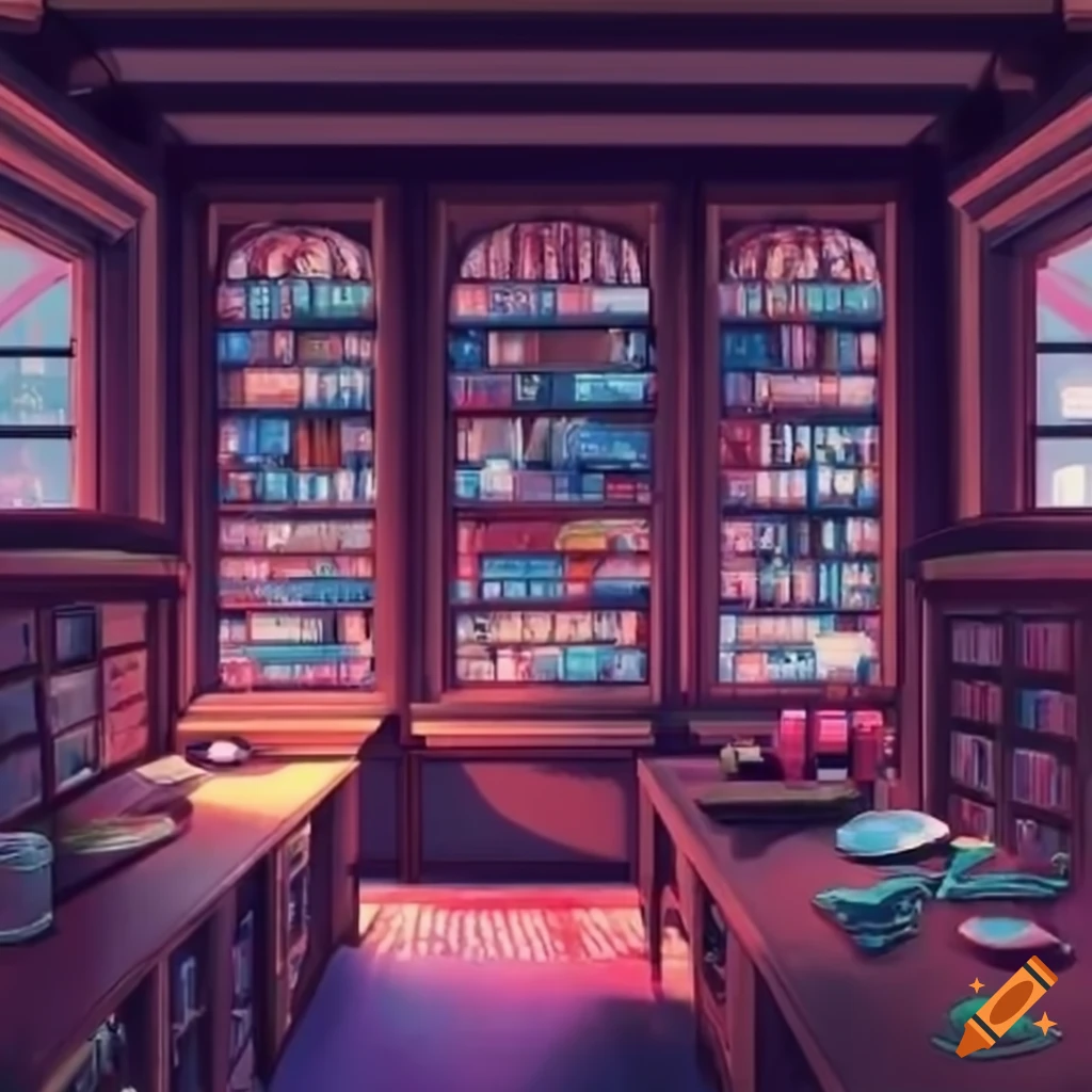 Jane Read Library With Anime Desk Background, 3d Computer Screen Showing  Finance And Marketing Graphs With Stacks Of Books Books And Pencils, Hd  Photography Photo, Book Background Image And Wallpaper for Free