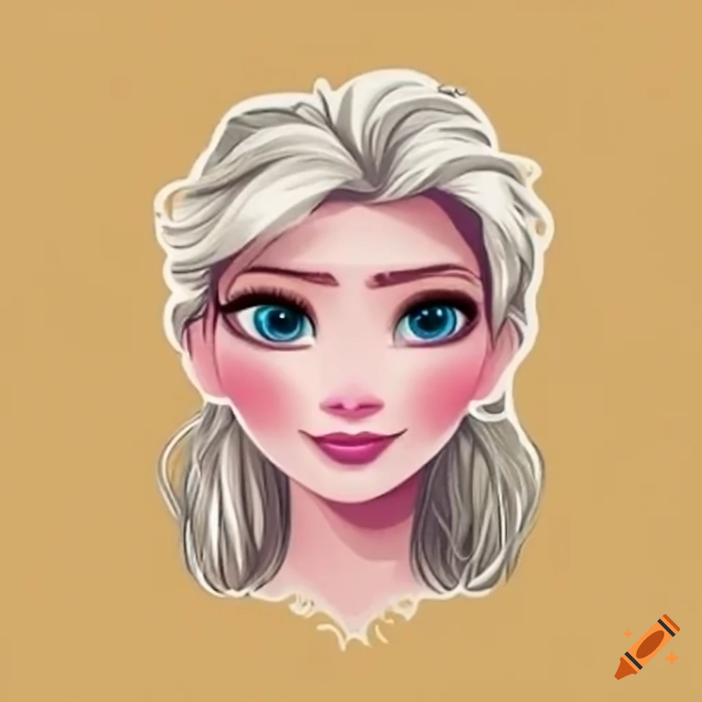 how to draw disney characters from frozen