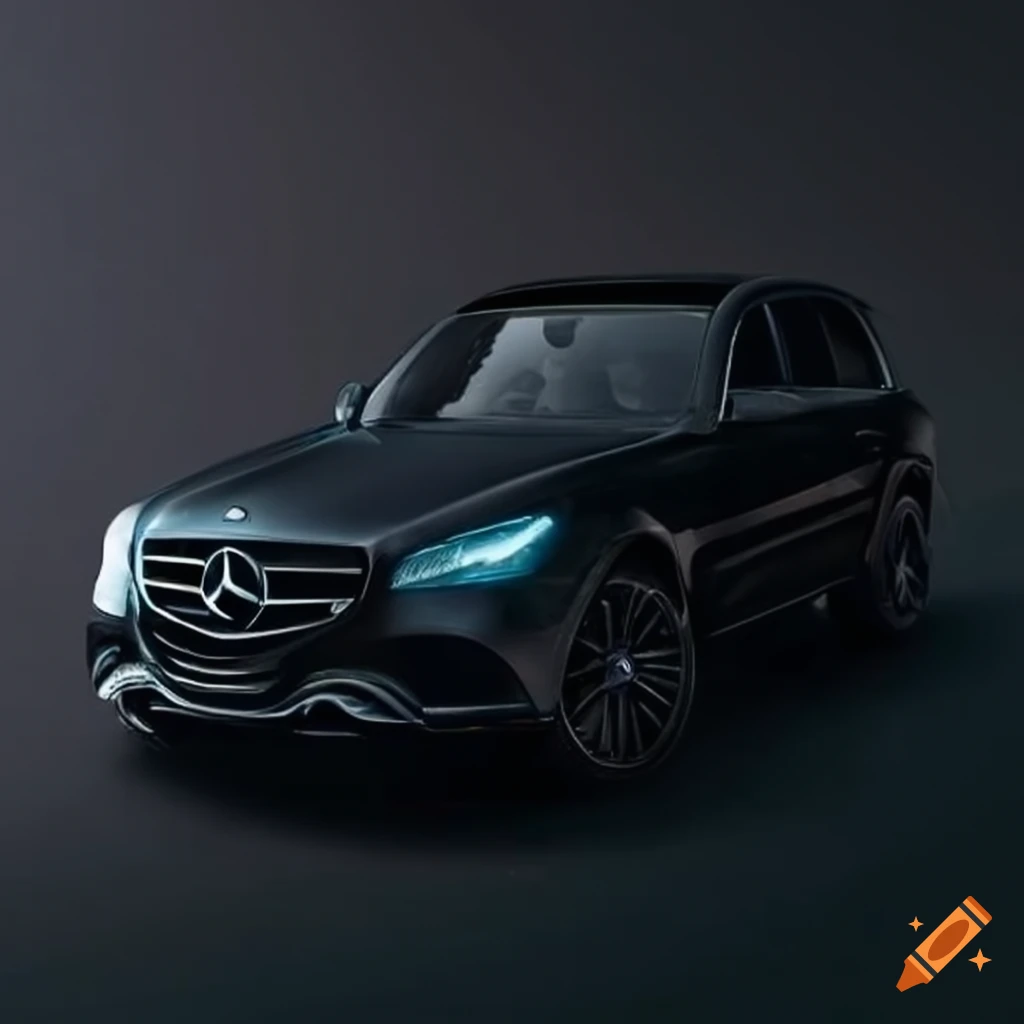 image of a futuristic Mercedes-Benz concept car