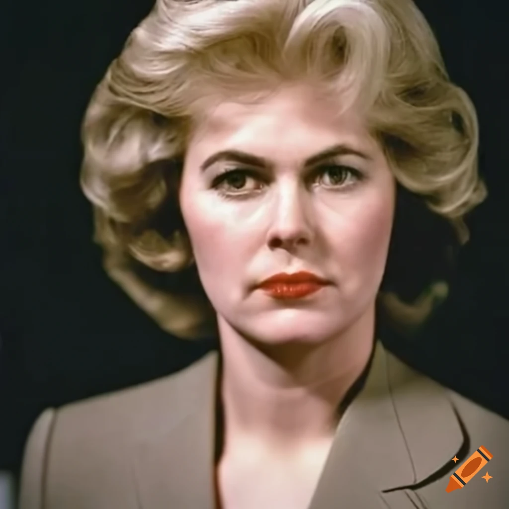 Image of a confident young woman president on Craiyon