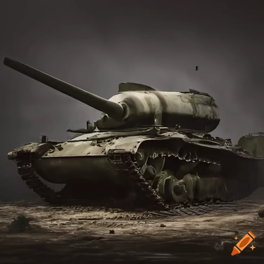 image of a scary Soviet Union tank