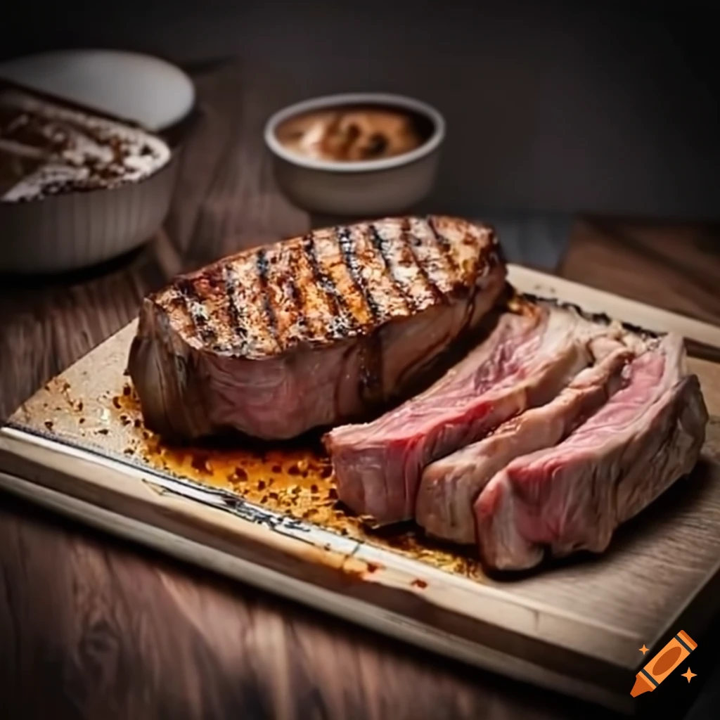 delicious grilled porterhouse steaks
