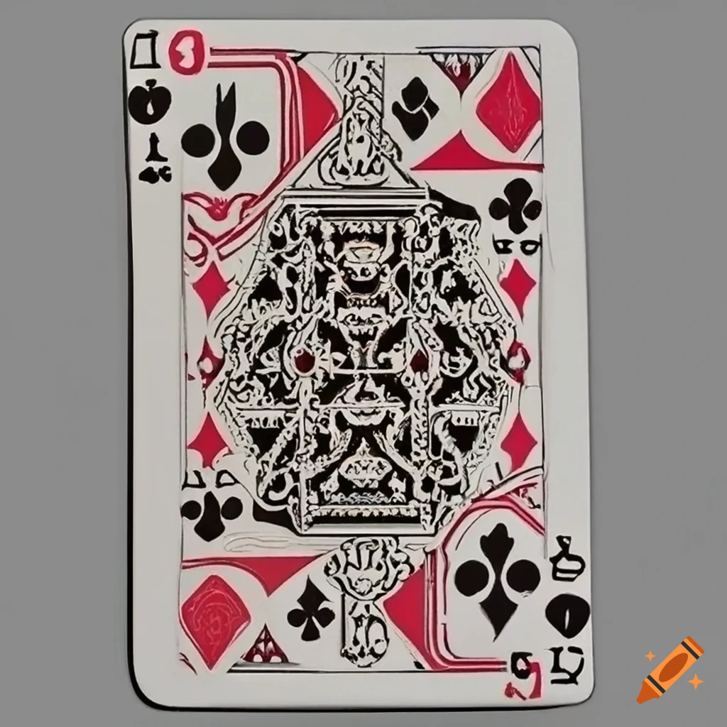 James bond themed king playing card on Craiyon