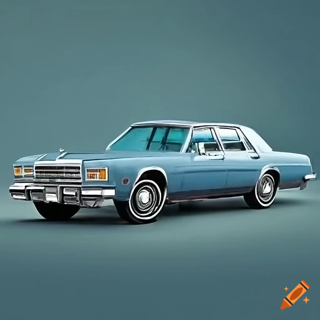 Light Blue 1979 Dodge Diplomat 2-door