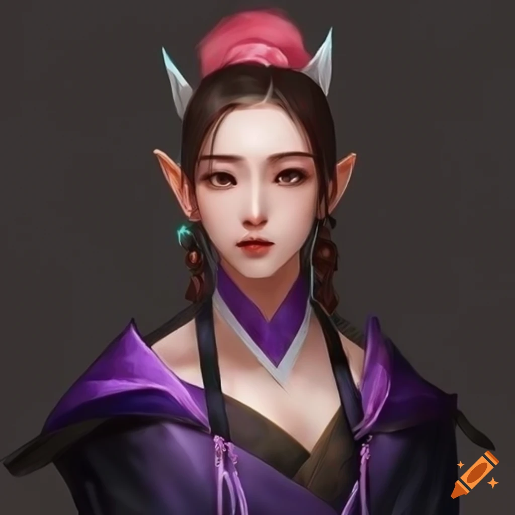 Illustration Of A Half elf Swordswoman In A Colorful Hanbok On Craiyon illustration-of-a-half-elf-swordswoman-in-a-colorful-hanbok-on-craiyon