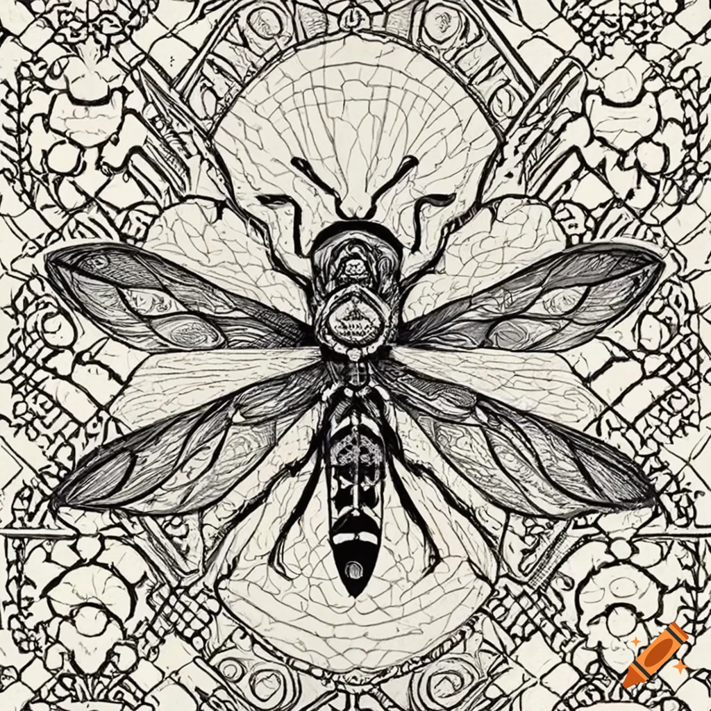Big Black Bee Brown Bogus Recycled Rough Sketch Journal – Bee Paper