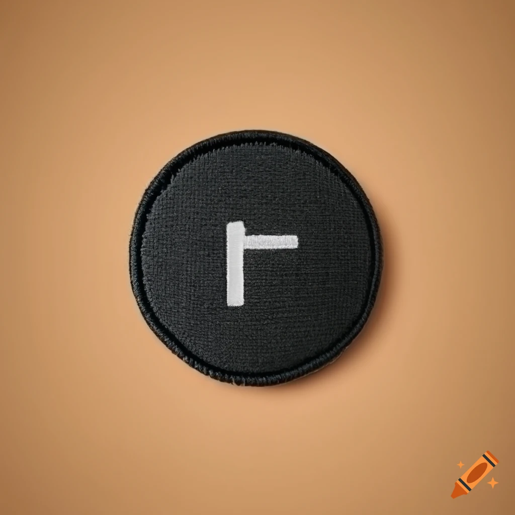minimalism logo patch
