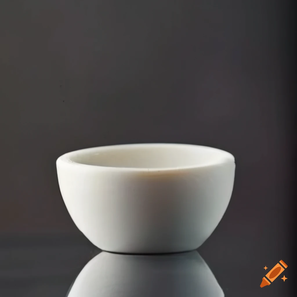 ceramic crucibles on a table