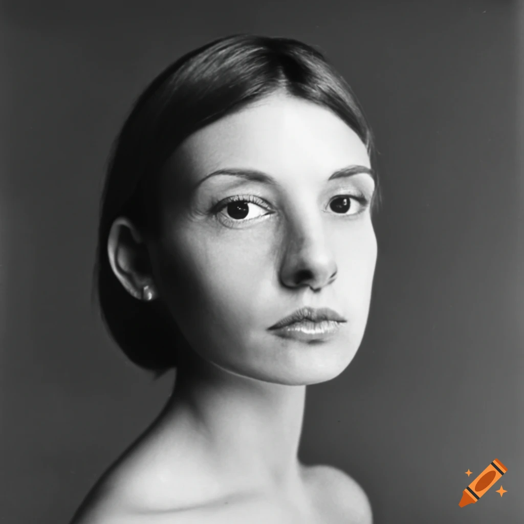 Portrait Of A Woman With Prominent Bone Structure